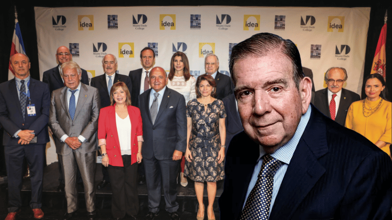 Edmundo González Urrutia visitará la República Dominicana acompañado de líderes del Grupo IDEA