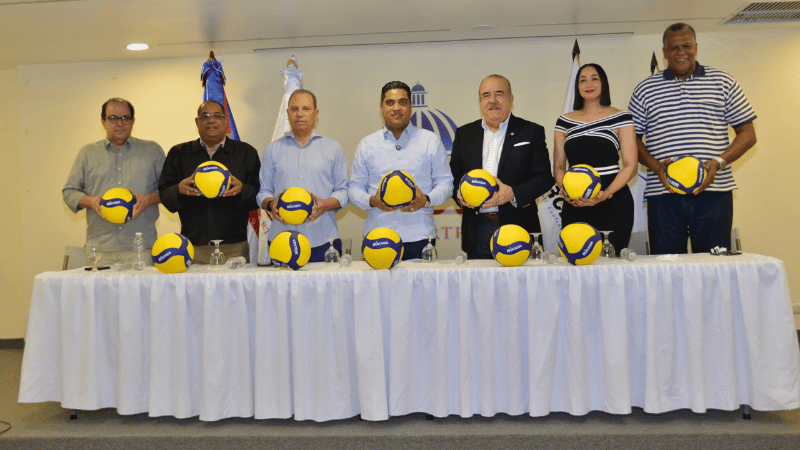 NORCECA Inicia Entrega de 8,000 Balones de Voleibol a MIDEREC por un Valor de 6 Millones de Pesos