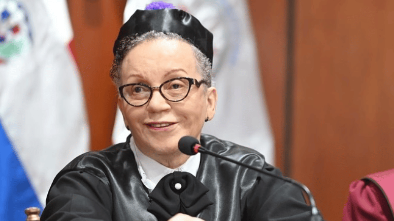 Tribunal Constitucional reconoce a la magistrada Miriam Germán Brito en el Día Internacional de las Juezas