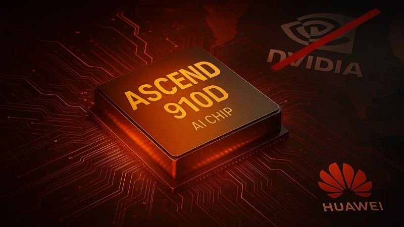 Huawei se Prepara para Lanzar su Nueva GPU Ascend 910D y Desafía la Hegemonía de NVIDIA en China