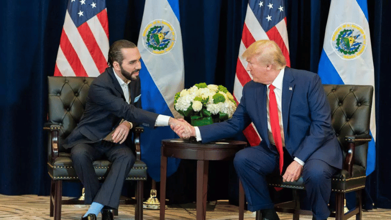 Trump y Bukele se Reúnen en Washington con la Repatriación de Salvadoreño en la Agenda