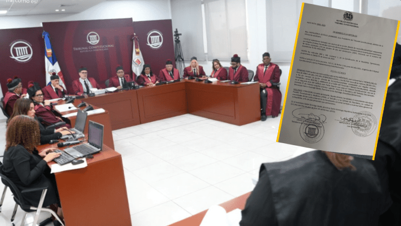 Tribunal Constitucional conocerá acción contra disposición que impide reelección de Abinader el 30 de abril