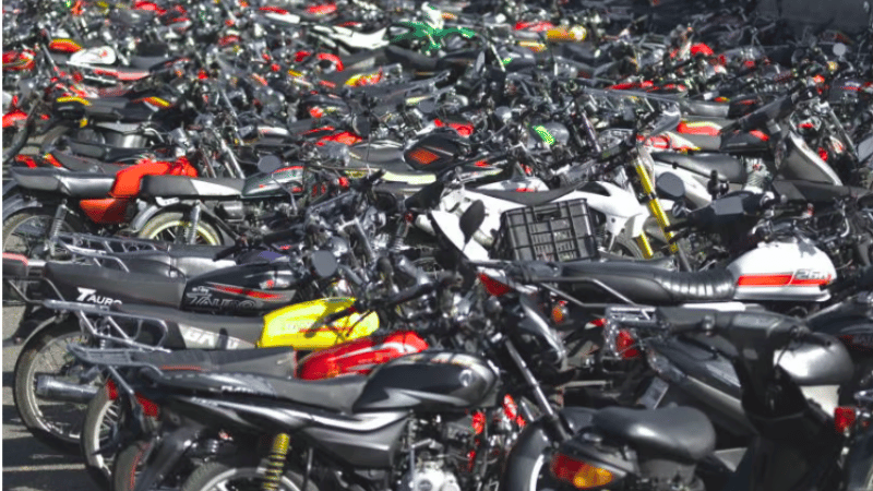 Digesett retiene más de 4,000 motocicletas en últimas 24 horas