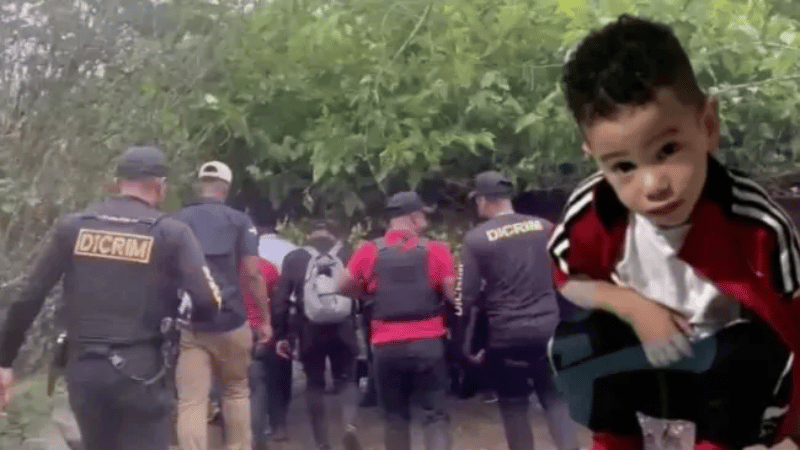 Apresan a los padres del niño desaparecido Roldanis Calderón en Manabao, Jarabacoa