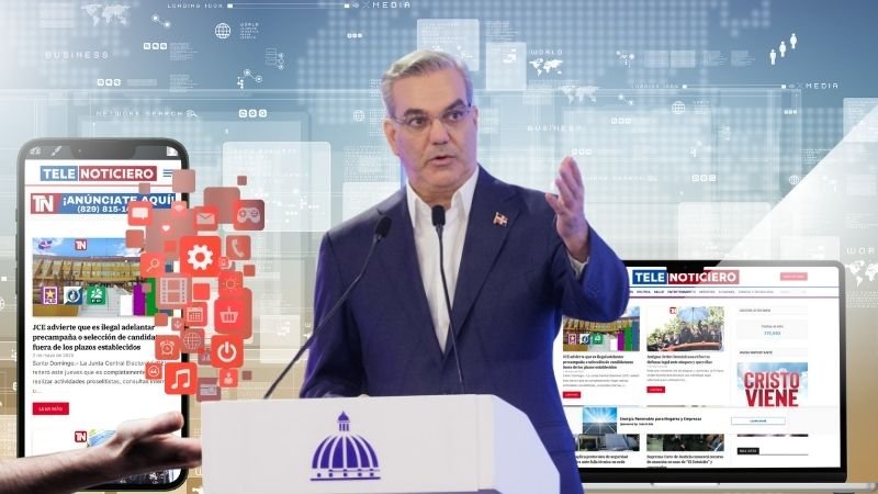 Presidente Luis Abinader remite al Senado proyecto de ley para regular la libertad de expresión y medios digitales