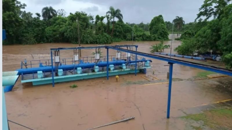 Más de un millón de personas afectadas por interrupción del suministro de agua potable debido a intensas lluvias