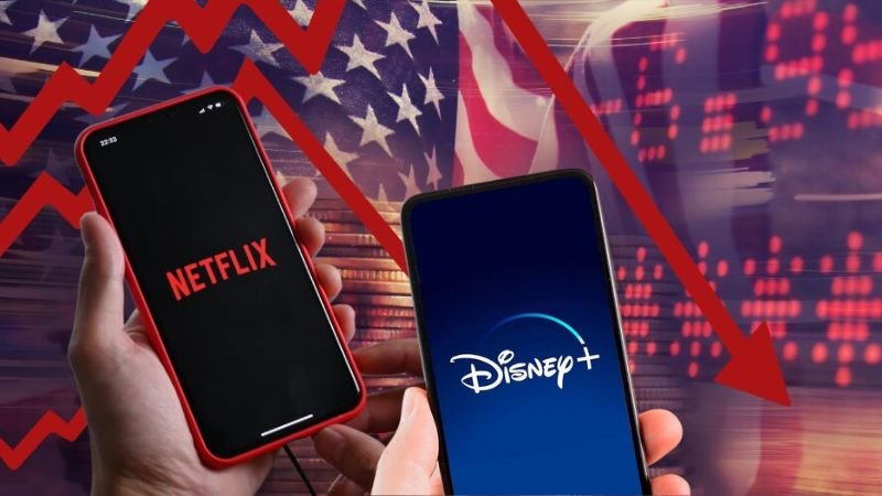 Acciones de Netflix y Disney caen tras anuncio de Trump de arancel del 100% al cine extranjero