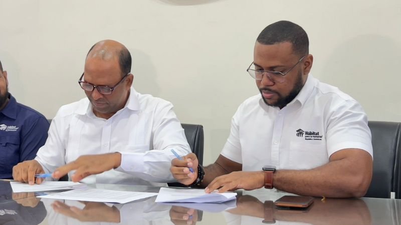 Alcaldía de Villa Vásquez y Hábitat para la Humanidad RD transformarán vidas con inversión de US$24,000 en mejoras de viviendas y capacitación