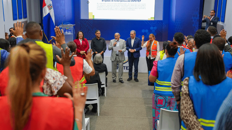 INFOTEP y COE inician formación de Brigadas de Emergencia para fortalecer cultura de seguridad