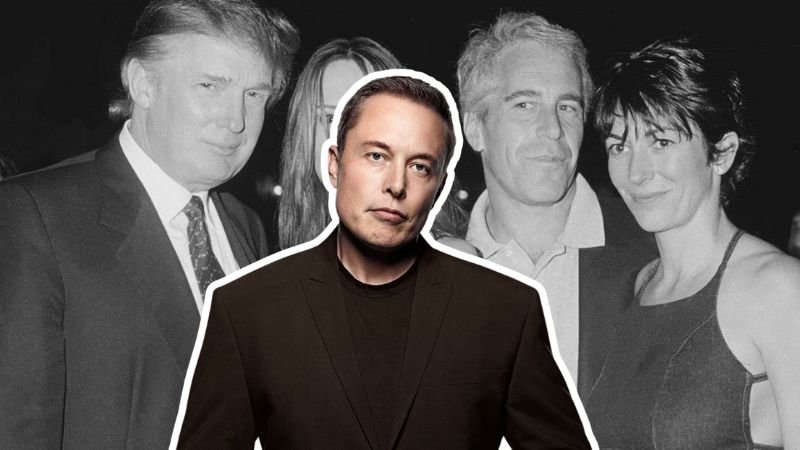 Elon Musk asegura que Donald Trump aparece en los archivos de Jeffrey Epstein