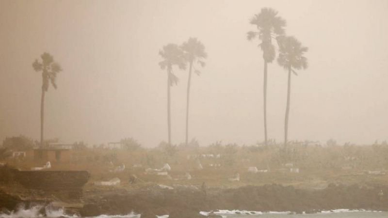 Disminuye el polvo sahariano y se esperan chubascos dispersos en algunas regiones del país