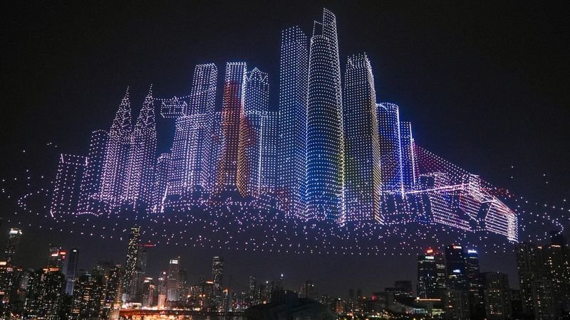 Chongqing Ilumina el Cielo: China Rompe Récord Mundial de Drones