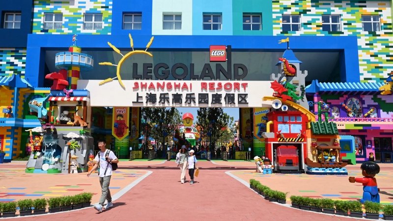China inaugura el parque Legoland más grande del mundo