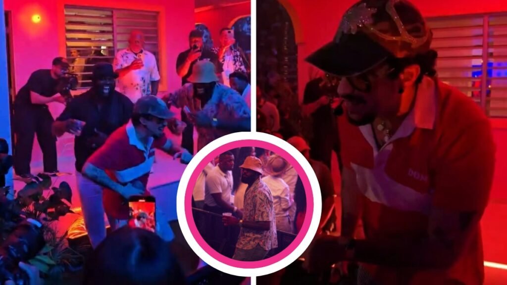 LeBron James deslumbra a Bad Bunny en el arranque de su residencia musical