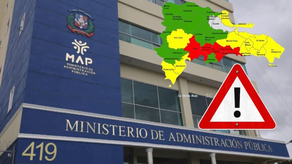 MAP ordena cierre anticipado de oficinas estatales por alerta roja en varias provincias