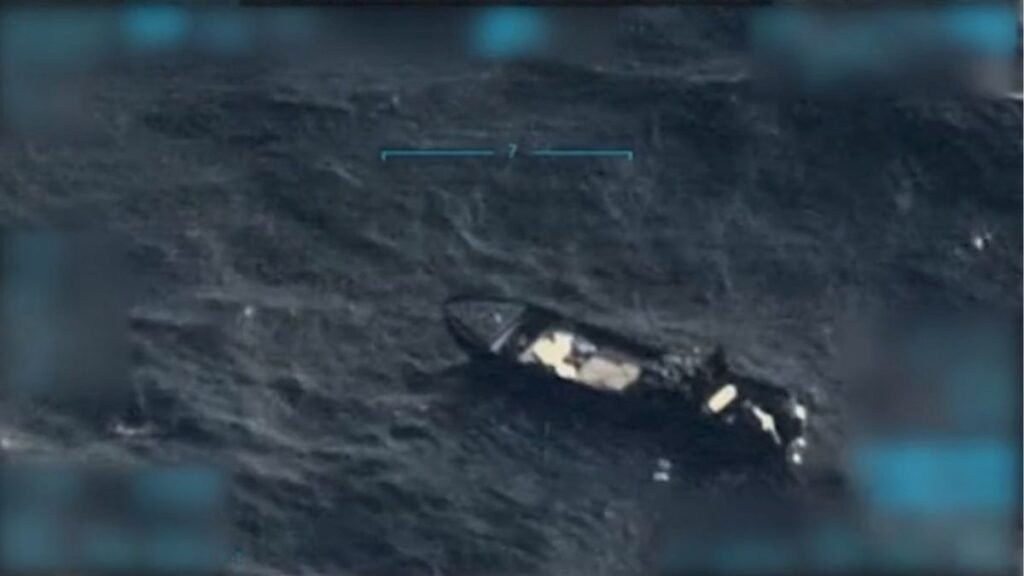 Trump reporta muerte de tres narcoterroristas en nuevo ataque en aguas del Caribe