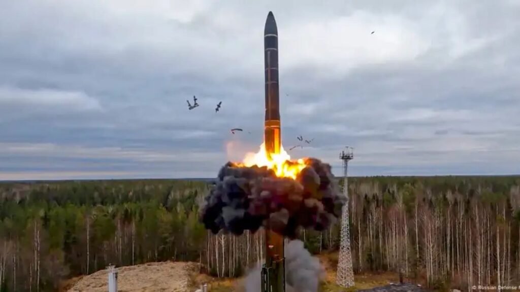 Ucrania denuncia lanzamiento de misil balístico intercontinental por parte de Rusia