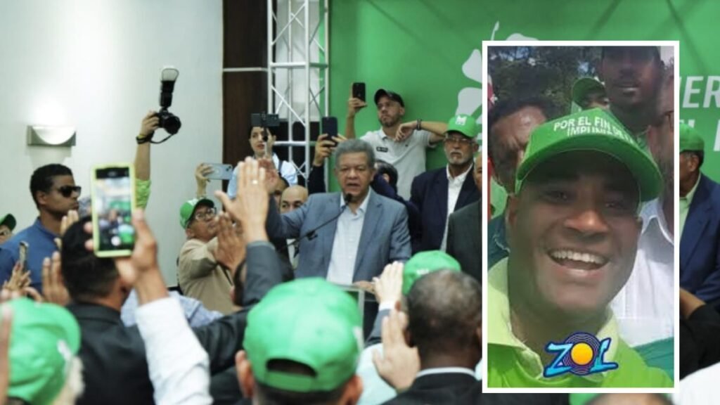 Video: Hombre interrumpe acto de la Fuerza del Pueblo y acusa de corrupción a Leonel Fernández