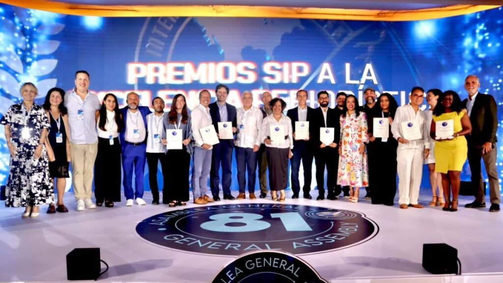La SIP celebra en Punta Cana los Premios a la Excelencia Periodística 2025
