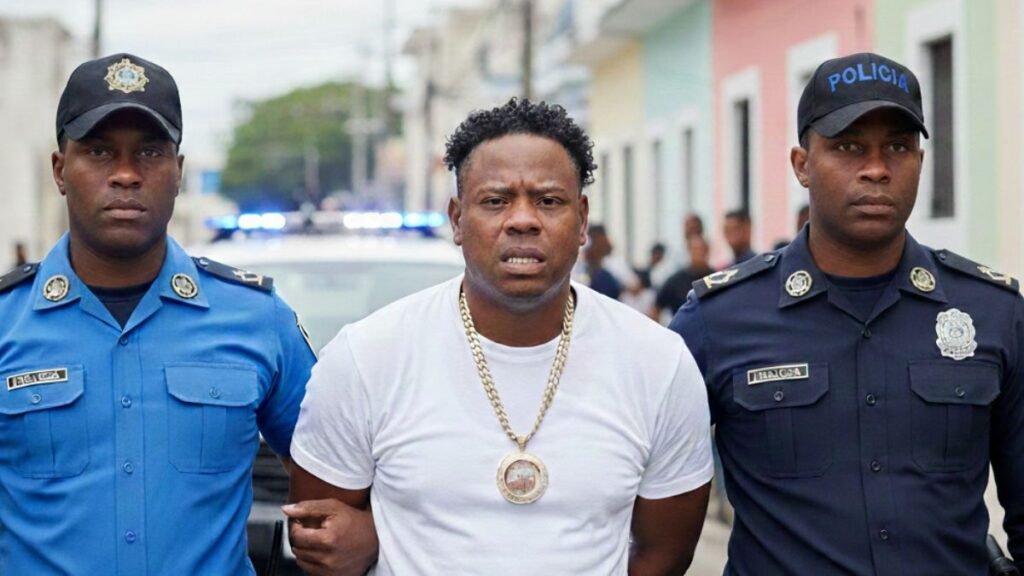 Video: Detienen a Topo Point mientras supuestamente trasladaba alimentos para familias necesitadas