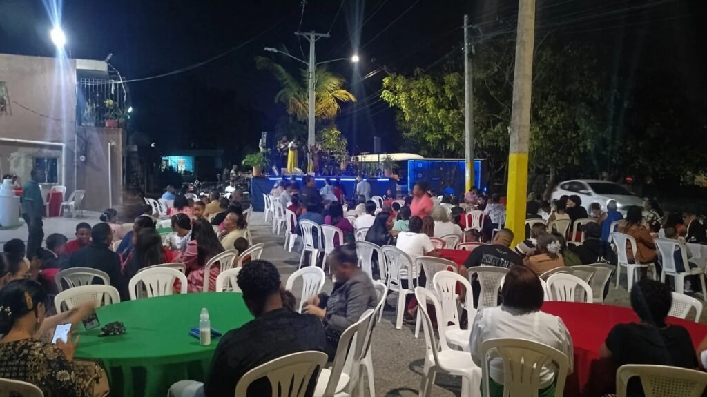 Iglesia Luz Eterna celebra 22 aniversario con cena comunitaria en Hato Nuevo