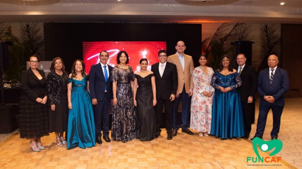 FUNCAF celebra su Cena de Gala 2025 y reconoce a la presidenta ejecutiva de CONANI por su liderazgo en la protección de la niñez