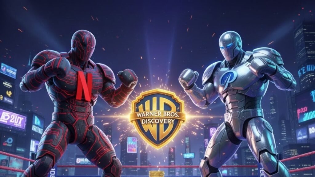 Netflix y Paramount se enfrentan por el control de Warner Bros. Discovery en disputa millonaria