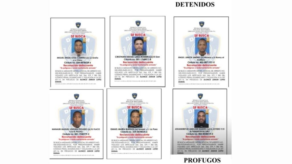 Desmantelan peligrosa banda de asaltantes en Santo Domingo Este; arrestan a varios implicados