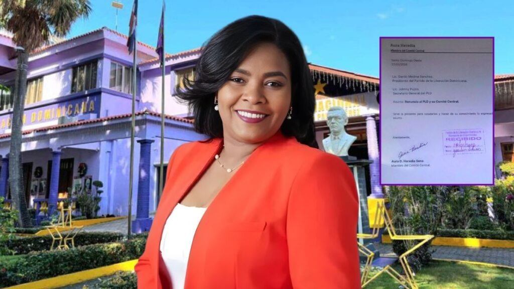 PLD dice no era miembro del Comité Central la señora Aura Heredia