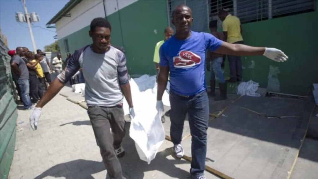 Cinco personas mueren electrocutadas tras caída de cable eléctrico en Haití