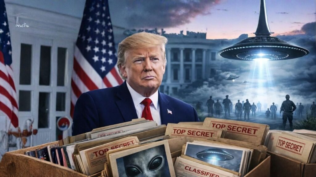 Trump ordena desclasificar archivos sobre ovnis y vida extraterrestre