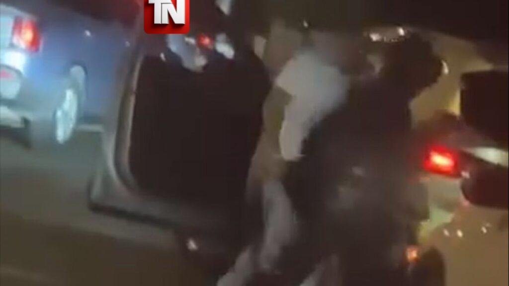 Video: Presunto atraco en el puente de la 17 alarma a ciudadanos por uso de falsa indumentaria policial