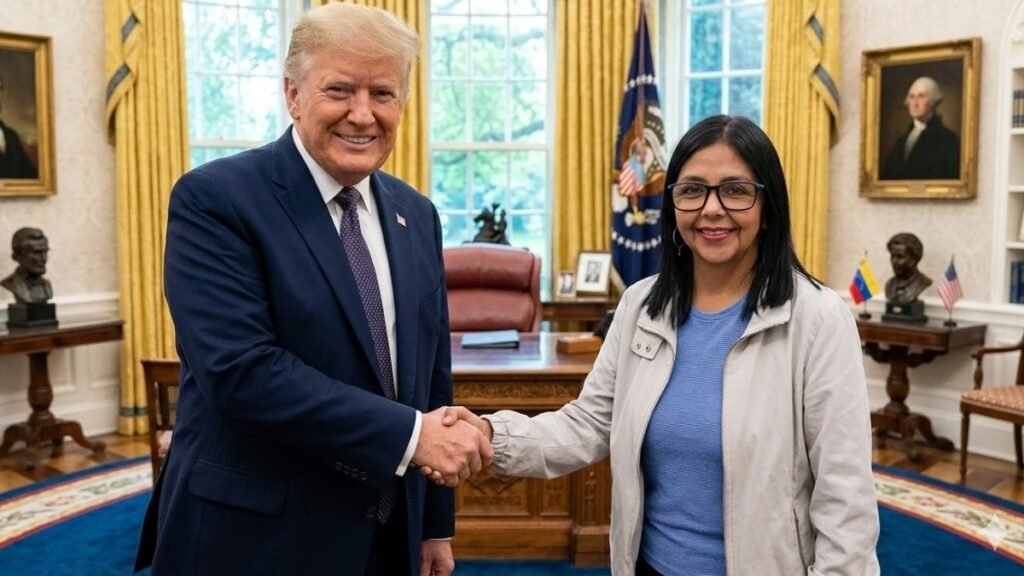 Trump anuncia reconocimiento del Gobierno de Venezuela y restablecimiento de relaciones diplomáticas