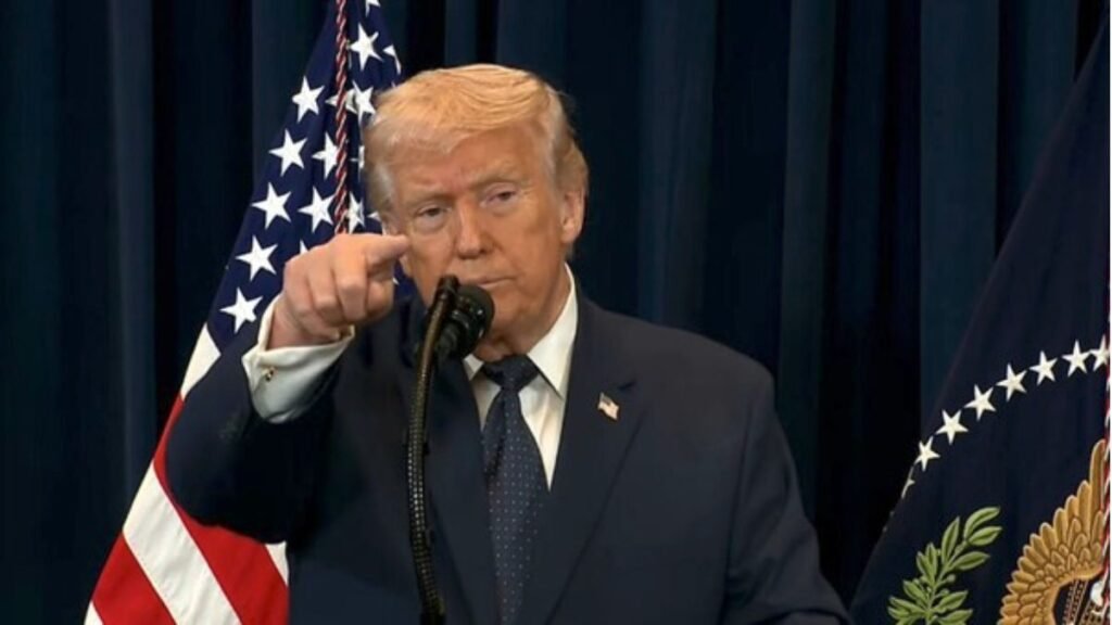 Trump afirma que Irán está “totalmente derrotado” y asegura que busca negociar un acuerdo