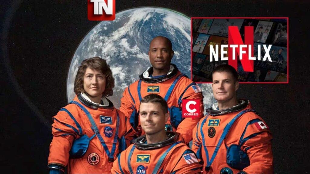 Netflix transmite en vivo histórico sobrevuelo lunar de Artemis II con astronautas de la NASA