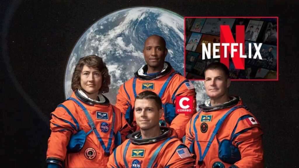 Netflix transmite en vivo histórico sobrevuelo lunar de Artemis II con astronautas de la NASA