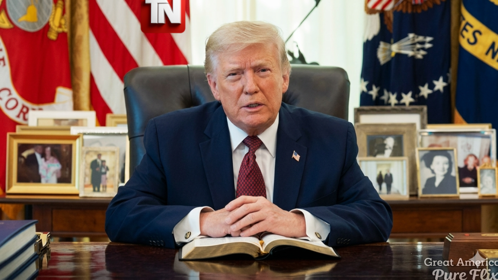 Trump lee la Biblia en medio de guerra con Irán y tensión con el Papa