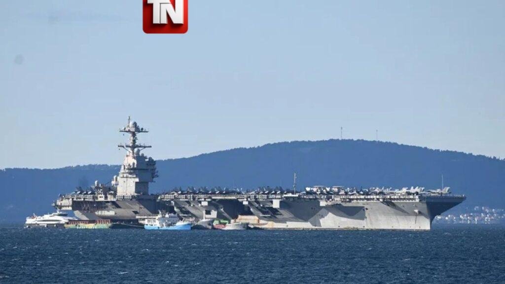 Portaaviones USS Gerald R. Ford regresa a EE.UU. tras extensa misión militar en Irán y Venezuela