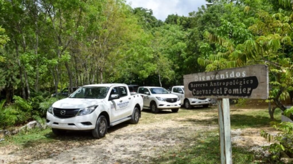 Empresa aclara trabajos en Cuevas del Pomier son para construir vía de acceso