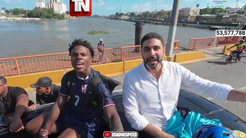 IShowSpeed genera impacto mediático durante transmisión en vivo en República Dominicana