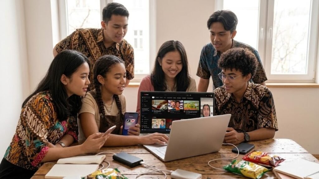 TikTok y YouTube desactivan 4.7 millones de cuentas de menores en Indonesia tras nueva regulación