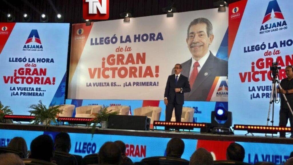 Jorge Asjana proyecta victoria contundente en primera vuelta para consolidar la excelencia docente en la UASD