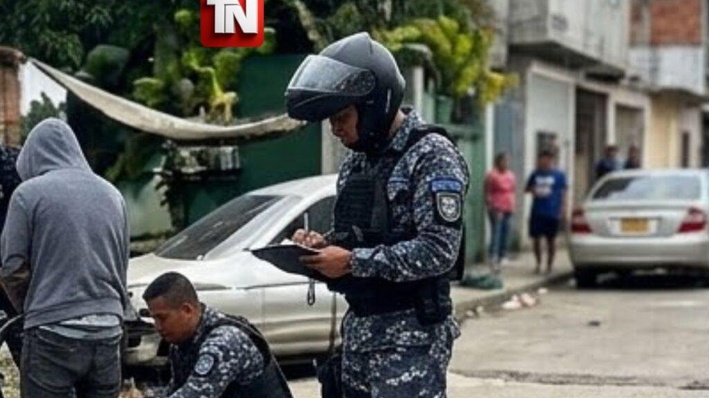 (VIDEO) Agente policial es detenido matar civil se le acerco