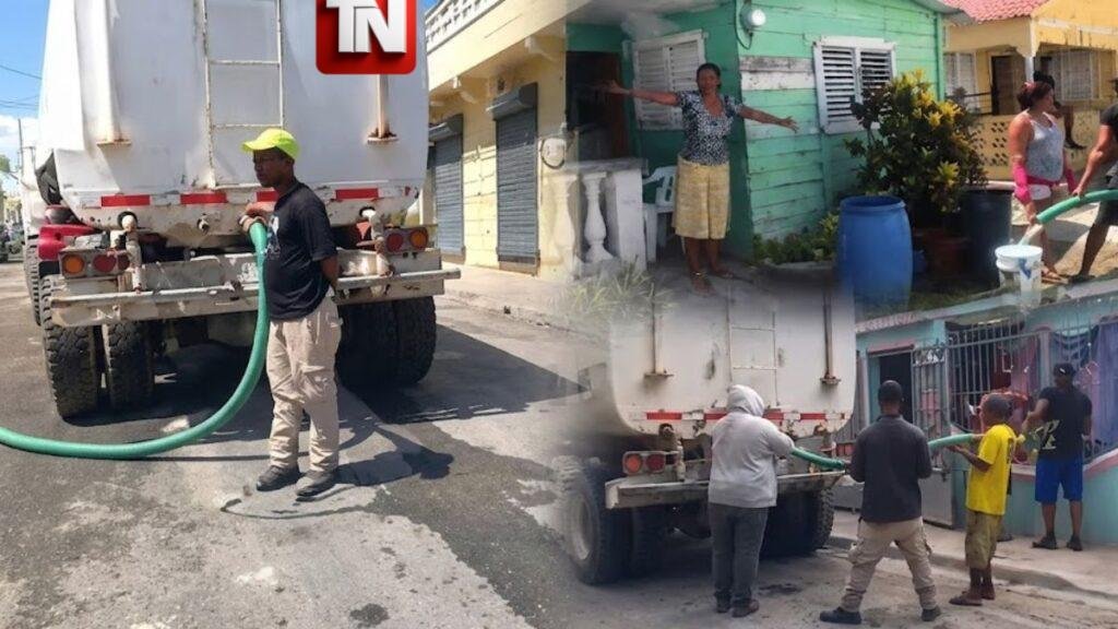 Khoury Industrial abastece de agua a comunidades afectadas por la escasez en Cabral