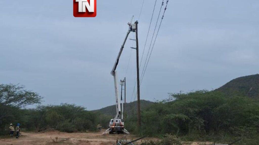 ETED restablece el servicio de transmisión eléctrica hacia Jimaní