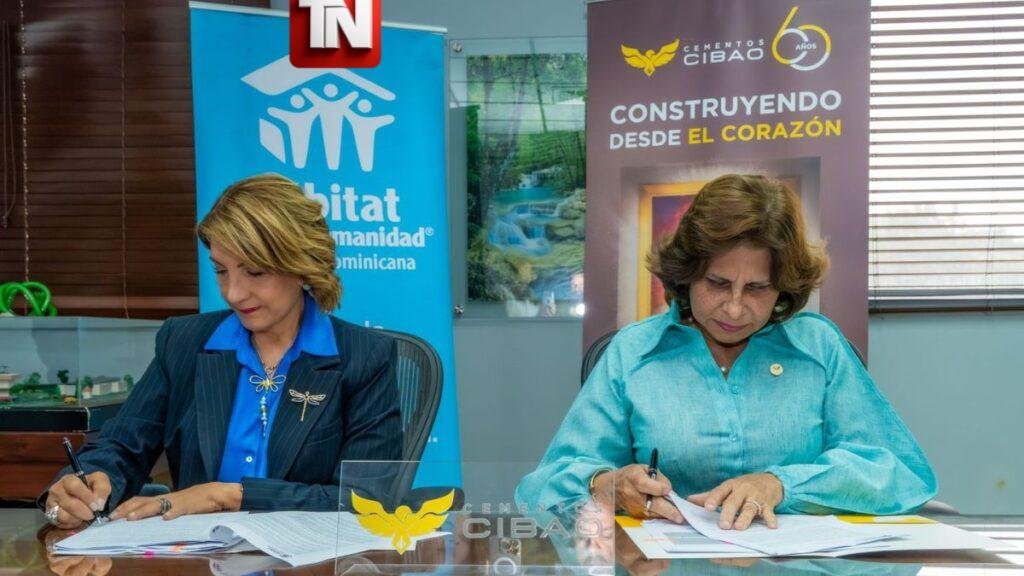 Cementos Cibao y Hábitat para la Humanidad RD se unen para transformar hogares en Santiago