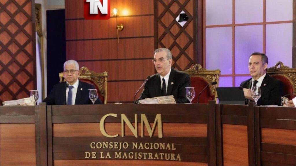 Presidente Abinader convoca al Consejo Nacional de la Magistratura para este lunes
