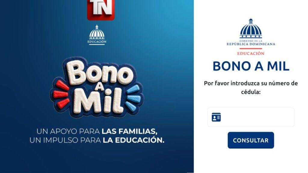 Consulta el Bono a Mil con tu cédula: pasos para verificar si eres beneficiario