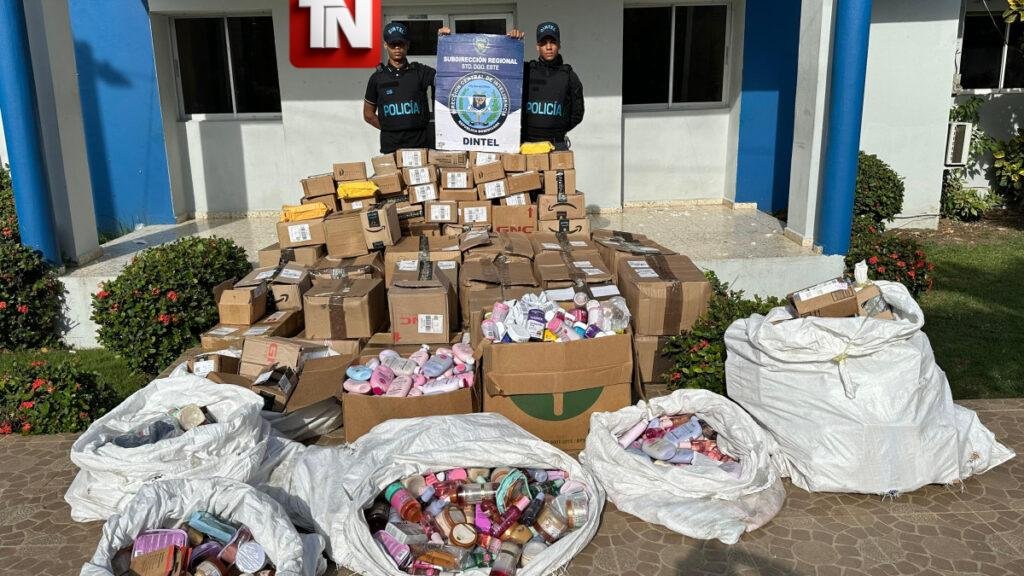 Desmantelan red de tráfico fraudulento en Santo Domingo Este