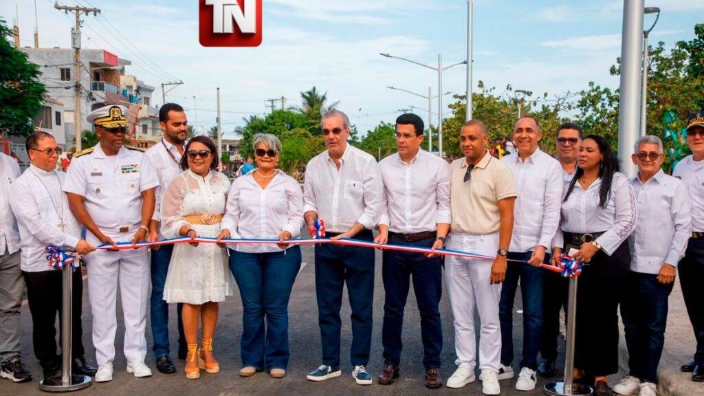 De espacio olvidado a joya del litoral: Presidente Abinader entrega la nueva playa El Faro en San Pedro de Macorís